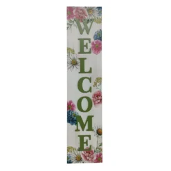 Sonoma Goods For Life® Welcome Floral Porch Leaner Floor Decor