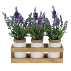 Sonoma Goods For LifeĀ® Artificial Lavender Mason Jar Table Decor