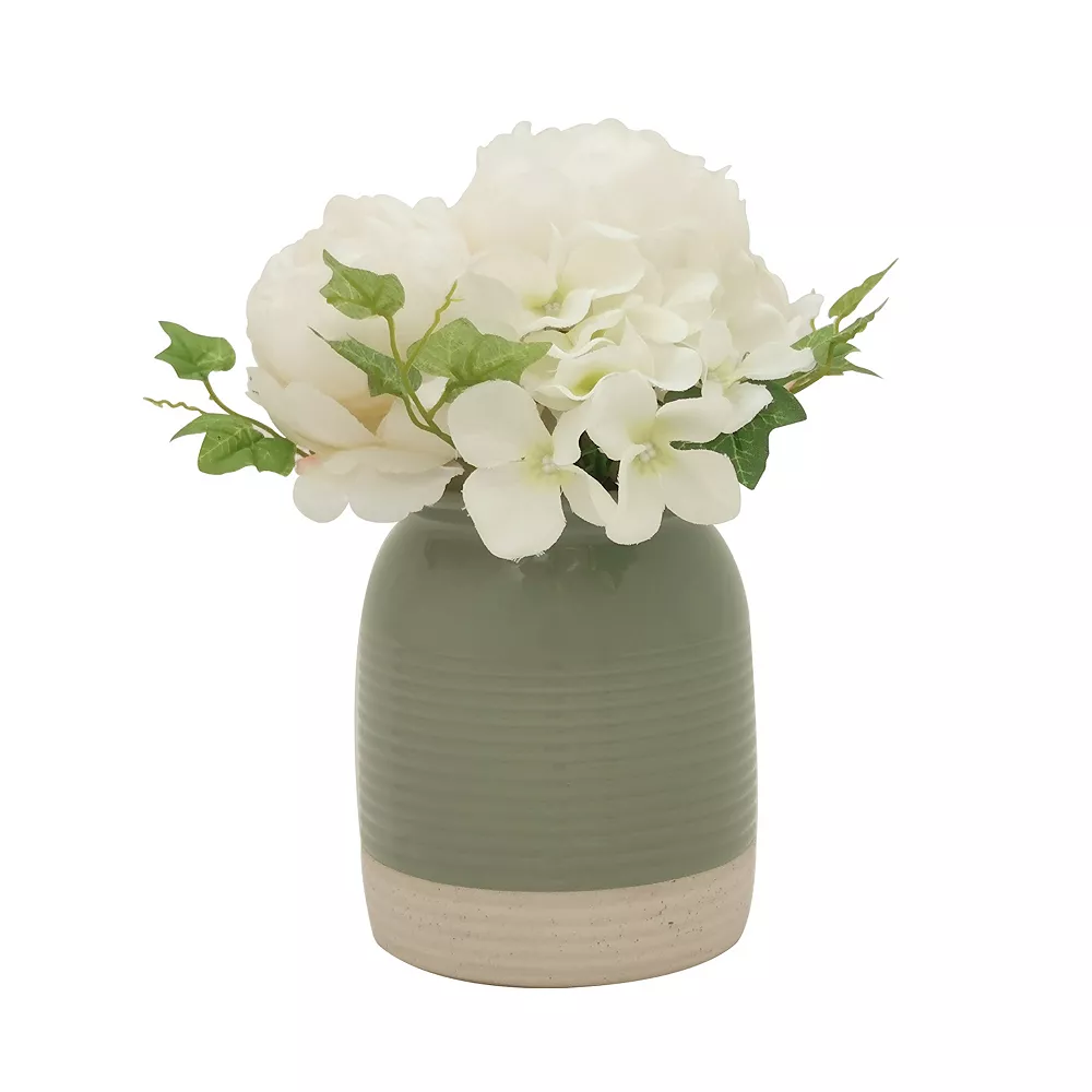 Sonoma Goods For Life® Artificial White Floral Vase Table Decor Sonoma Goods For Life® Artificial White Floral Vase Table Decor -Sonoma Goods For Life Shop 5904658 ALT