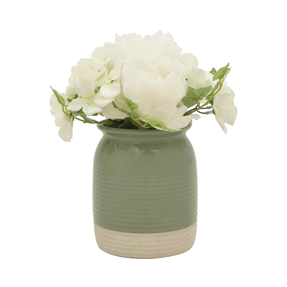 Sonoma Goods For Life® Artificial White Floral Vase Table Decor Sonoma Goods For Life® Artificial White Floral Vase Table Decor -Sonoma Goods For Life Shop 5904658 ALT3