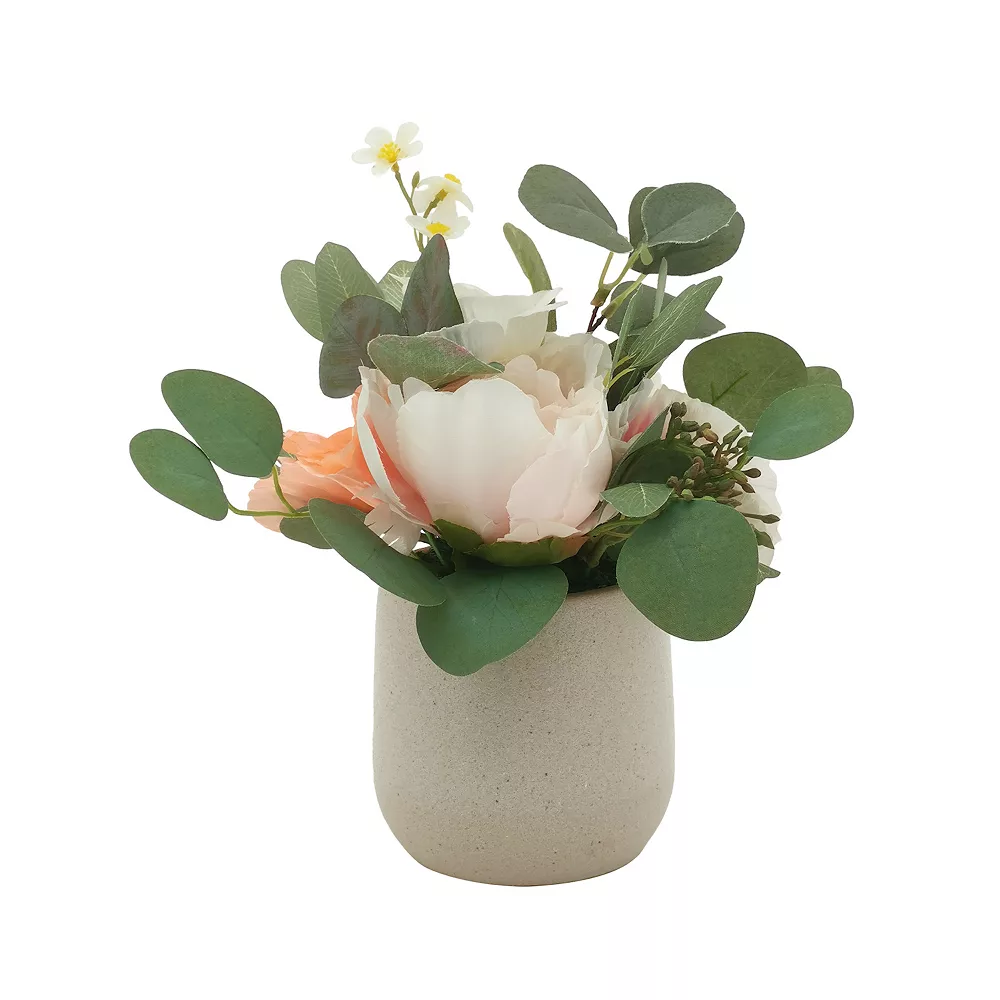 Sonoma Goods For Life® Artificial Poppy Eucalyptus Arrangement Table Decor Sonoma Goods For Life® Artificial Poppy Eucalyptus Arrangement Table Decor -Sonoma Goods For Life Shop 5904676 ALT2