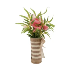 Sonoma Goods For Life® Artificial Pink Flower Arrangement Table Decor 5 Sonoma Goods For Life® Artificial Pink Flower Arrangement Table Decor -Sonoma Goods For Life Shop 5904705 ALT3