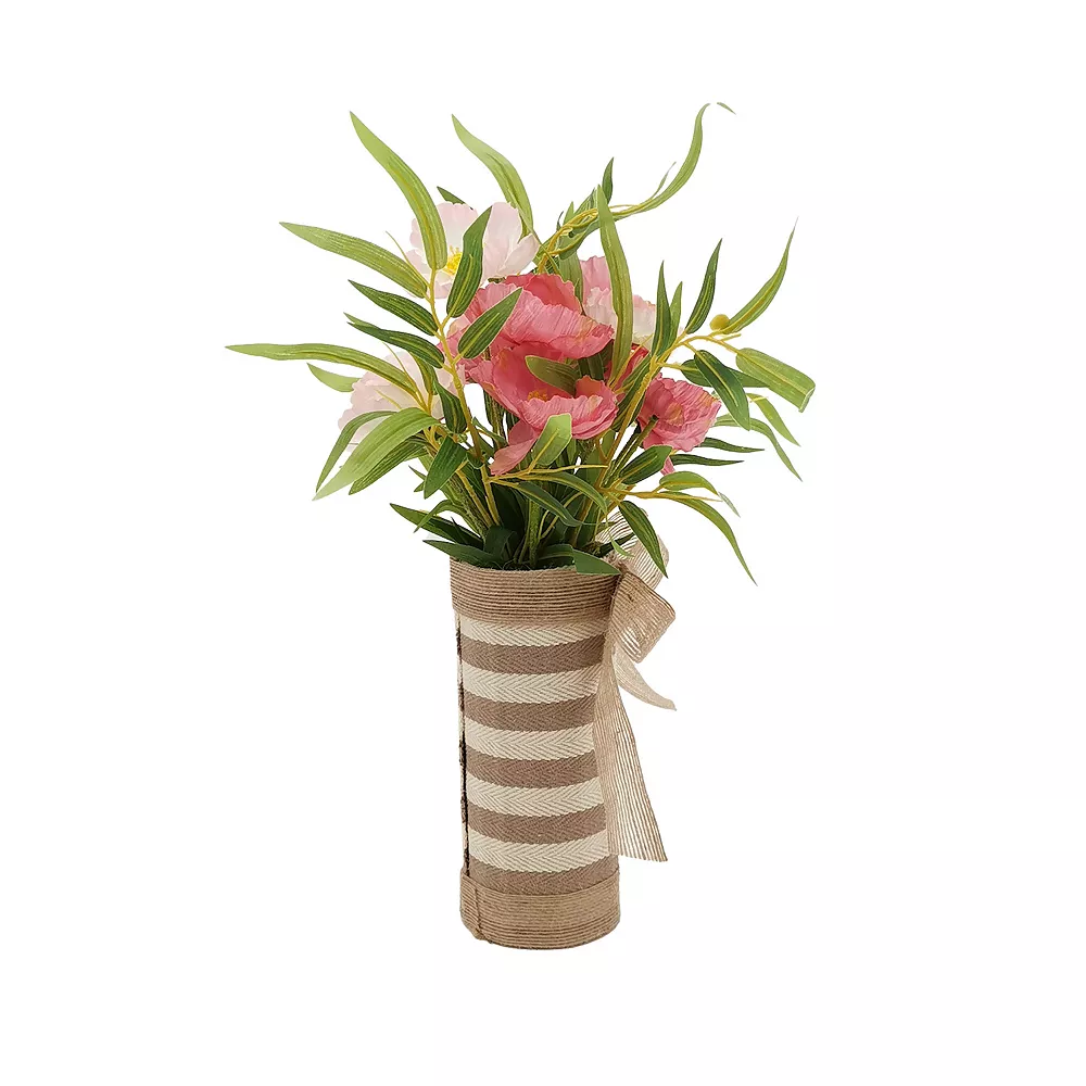 Sonoma Goods For Life® Artificial Pink Flower Arrangement Table Decor Sonoma Goods For Life® Artificial Pink Flower Arrangement Table Decor -Sonoma Goods For Life Shop 5904705 ALT3