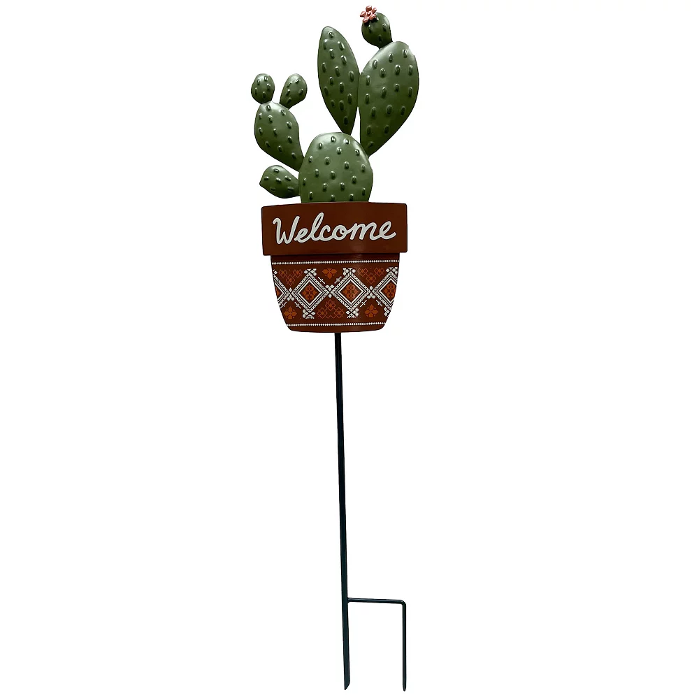 Sonoma Goods For Life® Welcome Cactus Garden Stake Sonoma Goods For Life® Welcome Cactus Garden Stake -Sonoma Goods For Life Shop 5904780
