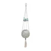 Sonoma Goods For Life® Ceramic & Macrame Hanging Planter