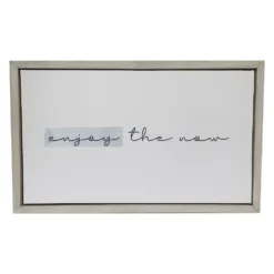 Sonoma Goods For Life® "Enjoy The Now" Framed Wall Art