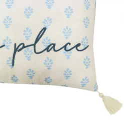 Sonoma Goods For Life® Ivory "Our Happy Place" Pillow -Sonoma Goods For Life Shop 5918816 ALT