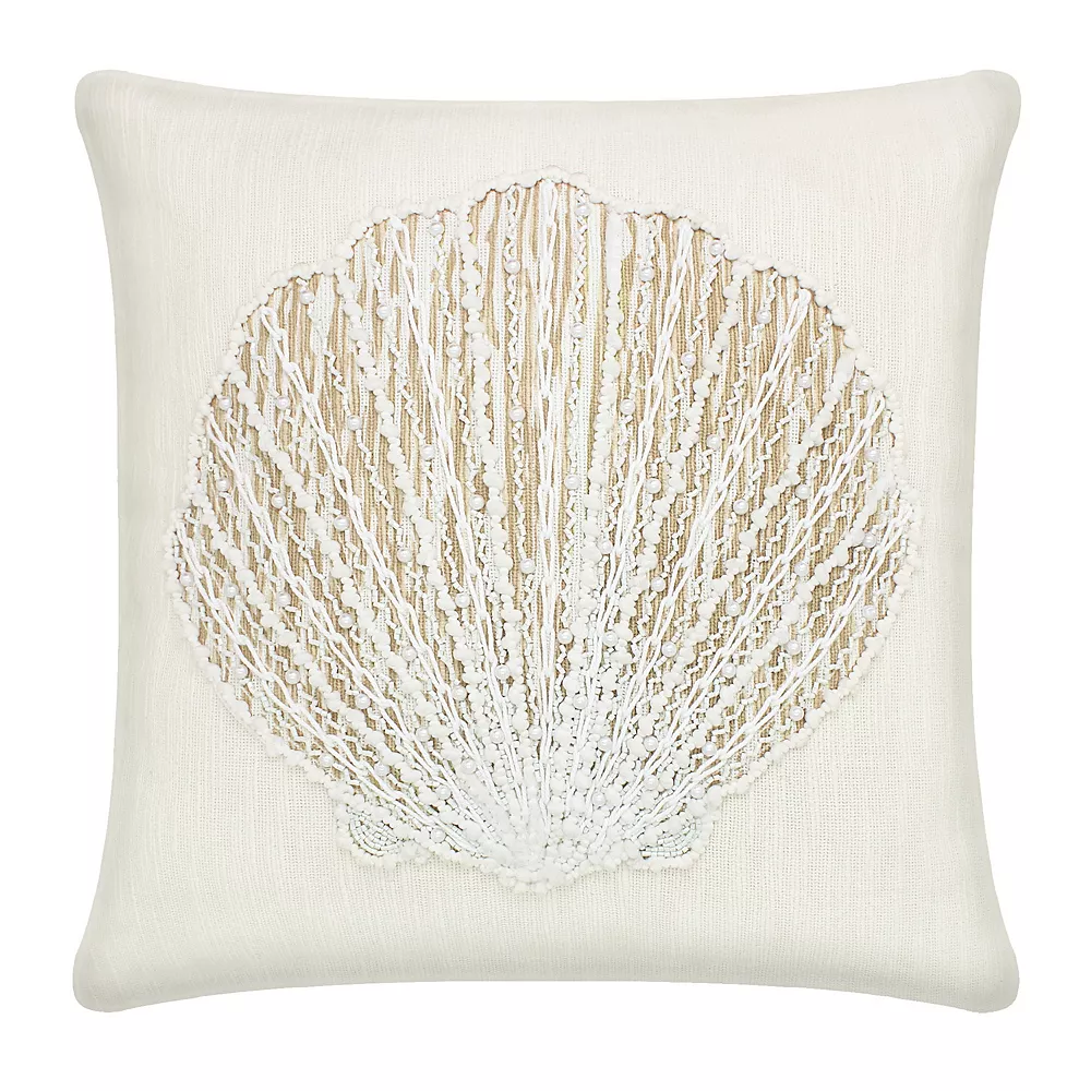 Sonoma Goods For Life® Seashell Ultimate Feather Fill Throw Pillow Sonoma Goods For Life® Seashell Ultimate Feather Fill Throw Pillow -Sonoma Goods For Life Shop 5926786