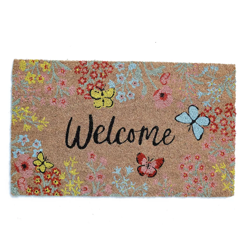 Sonoma Goods For Life® Coir Floral Welcome Mat Sonoma Goods For Life® Coir Floral Welcome Mat -Sonoma Goods For Life Shop 5934591