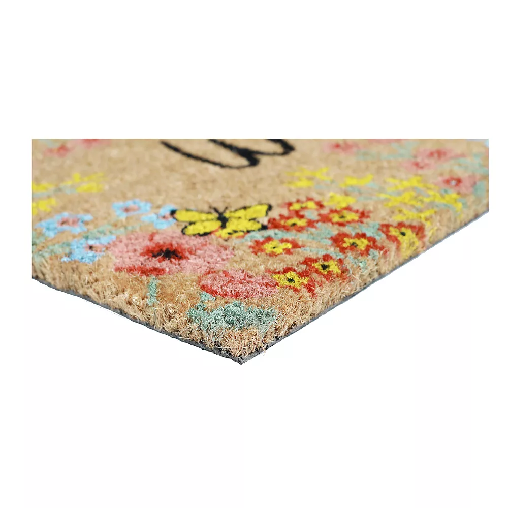 Sonoma Goods For Life® Coir Floral Welcome Mat Sonoma Goods For Life® Coir Floral Welcome Mat -Sonoma Goods For Life Shop 5934591 ALT2