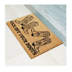 Sonoma Goods For Life® "Kick Off Your Boots" Doormat -Sonoma Goods For Life Shop 5934606 ALT3