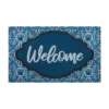 Sonoma Goods For Life® BLUE WELCOME MEDALLION DOORMAT 1 Sonoma Goods For Life® BLUE WELCOME MEDALLION DOORMAT -Sonoma Goods For Life Shop 5984305