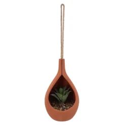 Sonoma Goods For Life® Hanging Ceramic With Faux Foliage